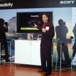 Trade show presenter, Las Vegas Convention Center, CES, Sony