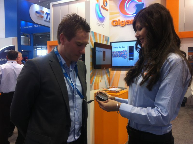 Trade-Show-Booth-Assistant-Gigamon-Mobile-World-Congress-Laura-Scan