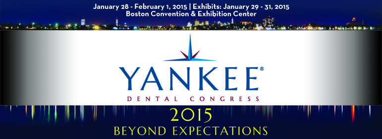 The Yankee Dental Congress runs January 29-31, at the Boston Convention Center