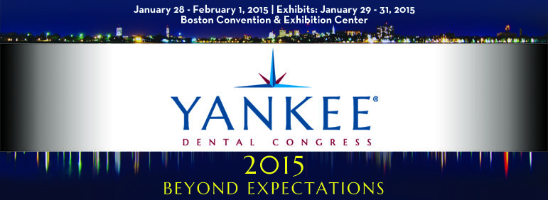 The Yankee Dental Congress runs January 29-31, at the Boston Convention Center